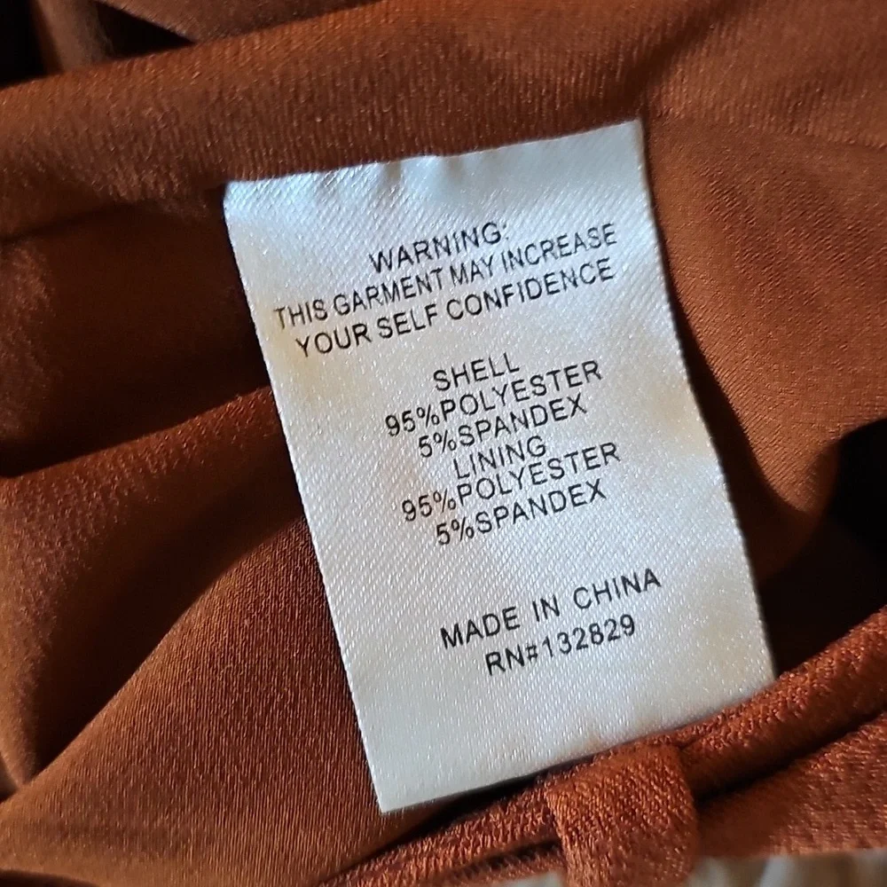 Song of Style Mae Short in Brown Sienna Size Medium